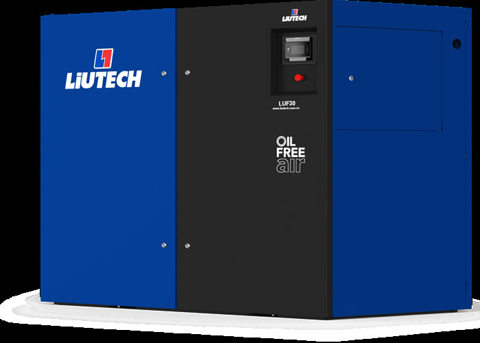 100% không dầu và tiết kiệm năng lượng Nitrogen máy nén không khí Máy làm mát không khí 15KW - 45KW
