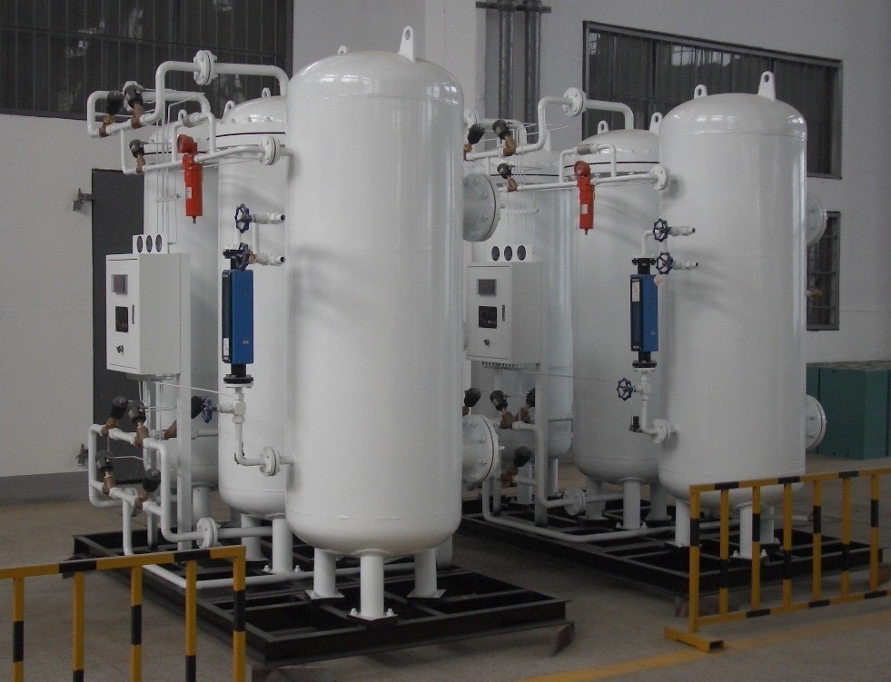 Máy phát khí nitơ PSA công suất lớn để bảo vệ mủ 5 - 5000 Nm3/H