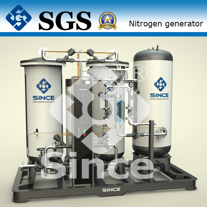 CE / ISO / SIRA Hệ thống gói máy phát điện nitơ PSA khí dầu