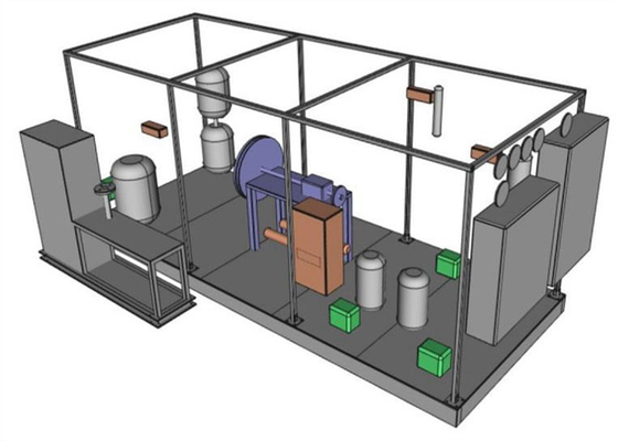 Hệ thống thu thập carbon mô-đun OEM cho ngành công nghiệp hóa học bảo vệ môi trường