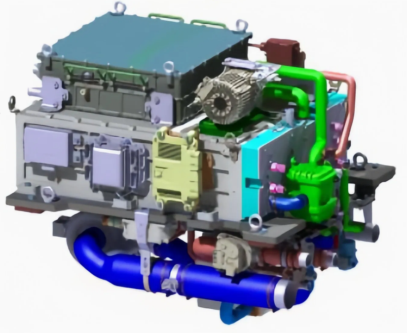 Hệ thống máy phát pin nhiên liệu hydro làm mát bằng nước 50kw không gây ô nhiễm cho các giải pháp năng lượng sạch