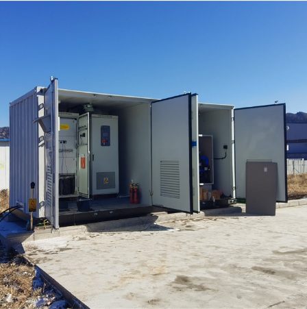 500m3/h Máy phát điện hydro chứa 1MW Máy phân tử nước cho nhà máy điện pin nhiên liệu