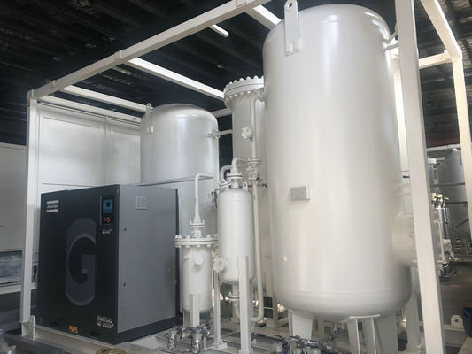 Chất lượng 99.999% Máy phát nitơ màng tiêu thụ năng lượng thấp cho ngành công nghiệp thủy tinh nhà máy sản xuất